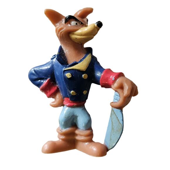 1991 Don Karnage PVC Figure Disney Kellogg's Cereal Toy TailSpin - Picture 1 of 2